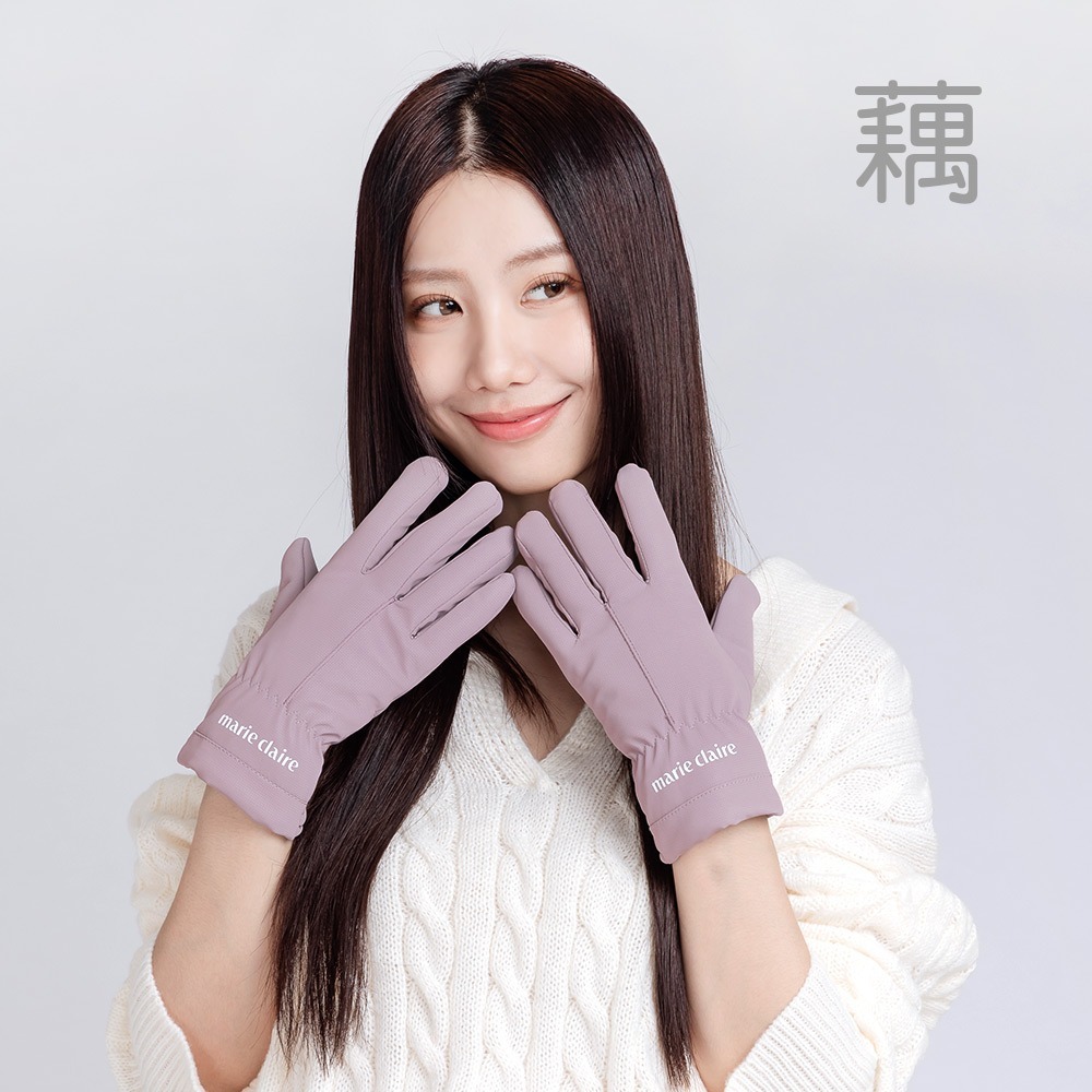 美麗佳人雙面絨暖 全觸控手套 澳絨保暖手套 防風 防寒手套【旺達棉品】MC-HW09-細節圖9