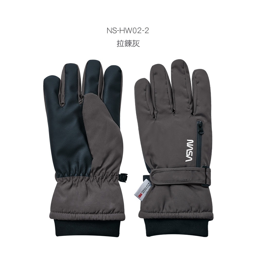 NASA 航太防水全觸控手套 保暖手套 滑雪防風 止滑防寒手套 加絨【旺達棉品】NS-HW01-規格圖11