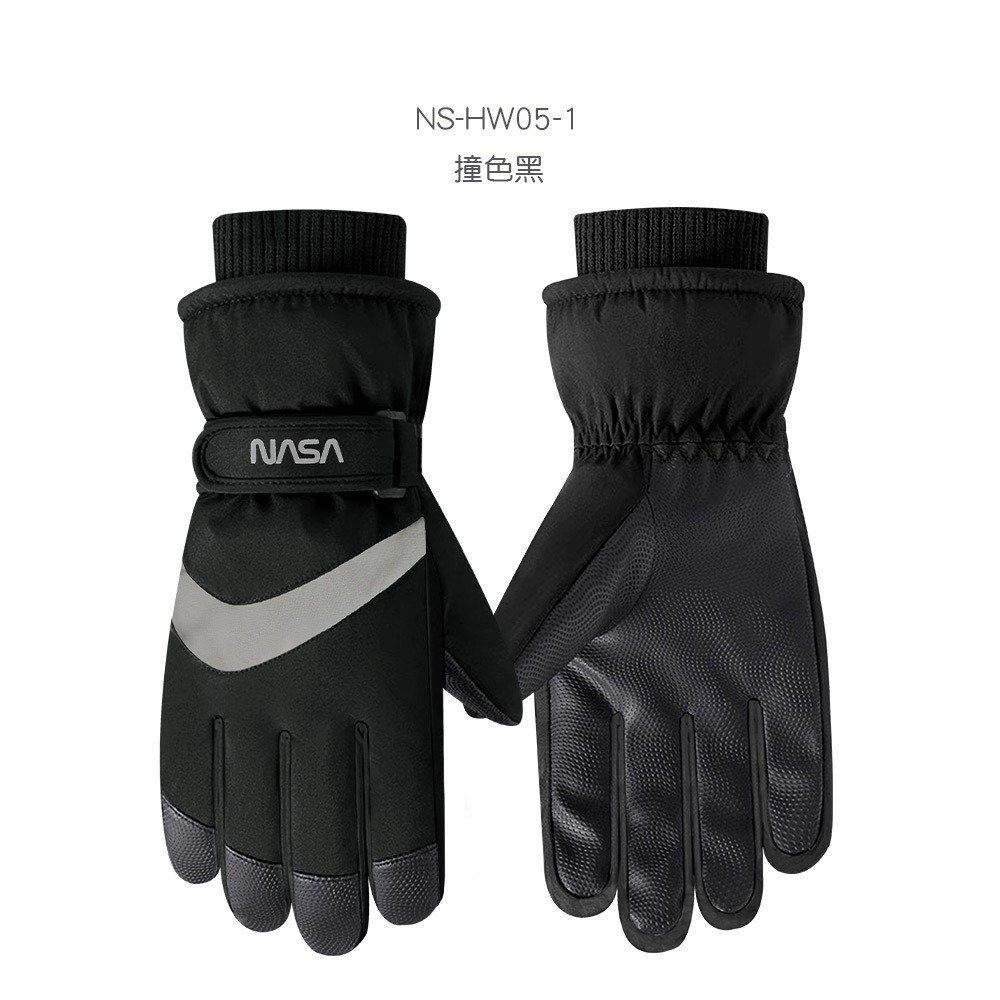 NASA 航太防水全觸控德絨手套 德絨保暖手套 滑雪防風 止滑手套【旺達棉品】NS-HW04-規格圖10
