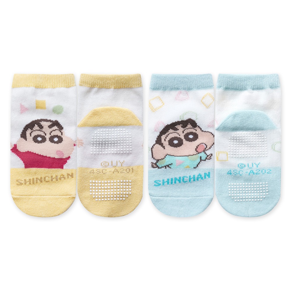 蠟筆小新幼童止滑短襪 小新幼稚園短襪 童襪 寶寶襪【旺達棉品】SC-A201-細節圖2