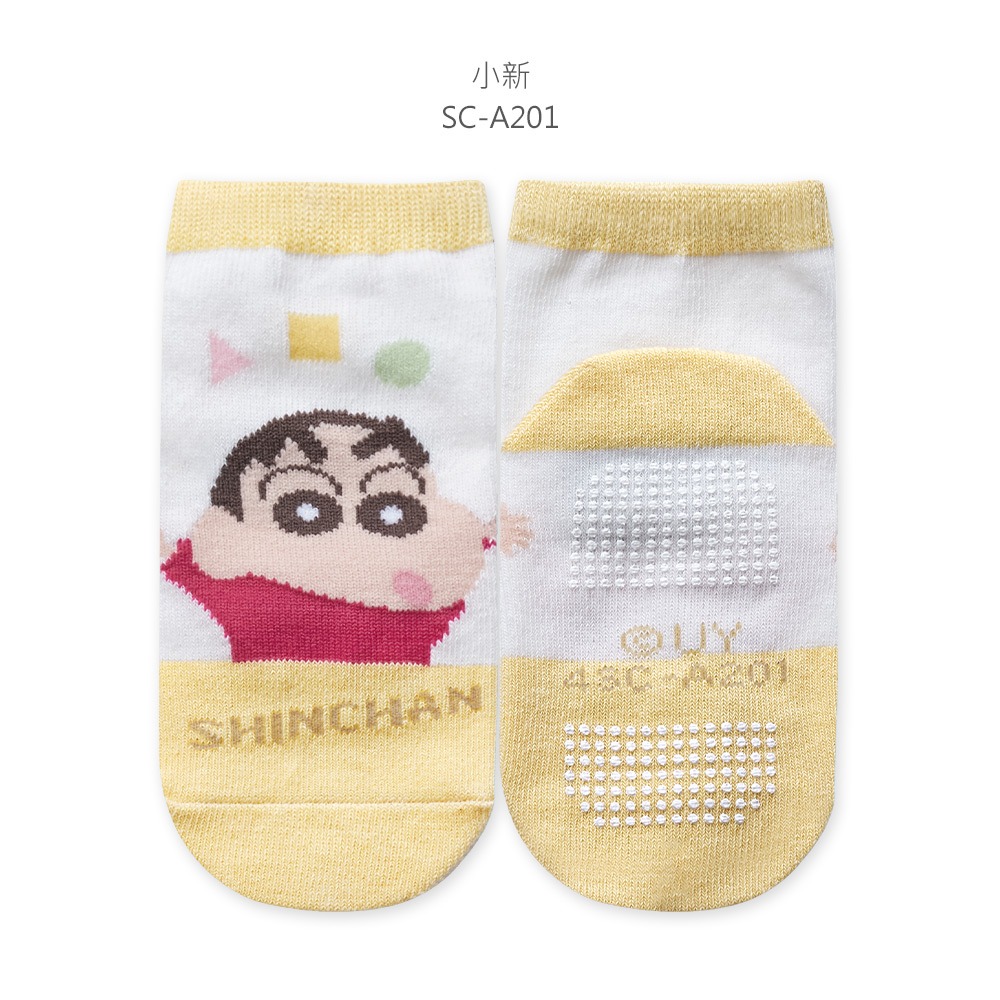 蠟筆小新幼童止滑短襪 小新幼稚園短襪 童襪 寶寶襪【旺達棉品】SC-A201-規格圖7