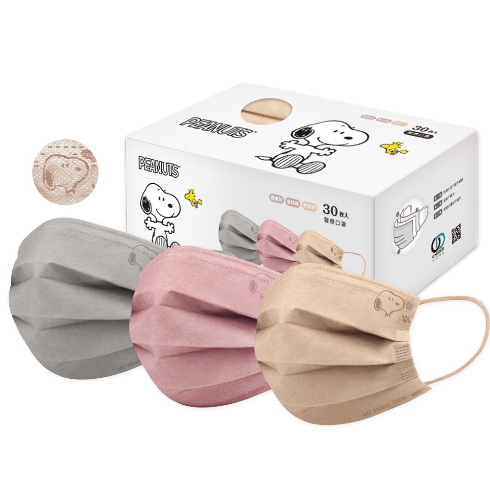 【7-ELEVEN門市團購】成人口罩(30入x4盒)  維尼 大耳狗 奇奇蒂蒂 玩具總動員-規格圖8
