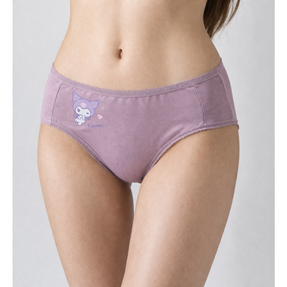 Sanrio 三麗鷗 大耳狗 酷洛米莫代爾女童內褲 童內褲 女童三角褲 【旺達棉品】CN-CG101-細節圖9