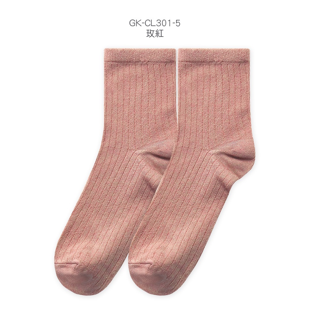 沁涼透氣 涼感中筒襪 長襪 女襪 中統襪 涼感長襪 【旺達棉品】GK-CL301-規格圖7