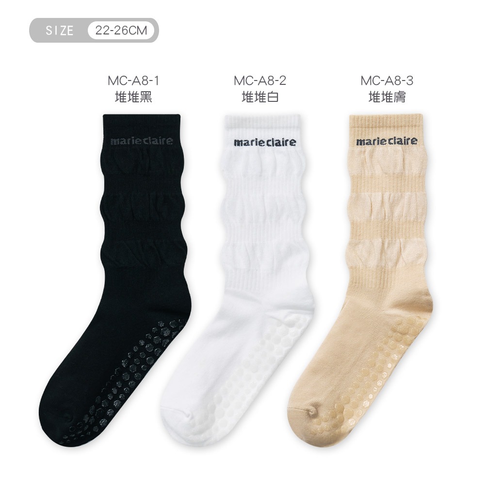 美麗佳人運動中筒襪 抗菌除臭女襪 長襪 小腿襪 除臭襪【ONEDER 旺達棉品】MC-AS102-細節圖2