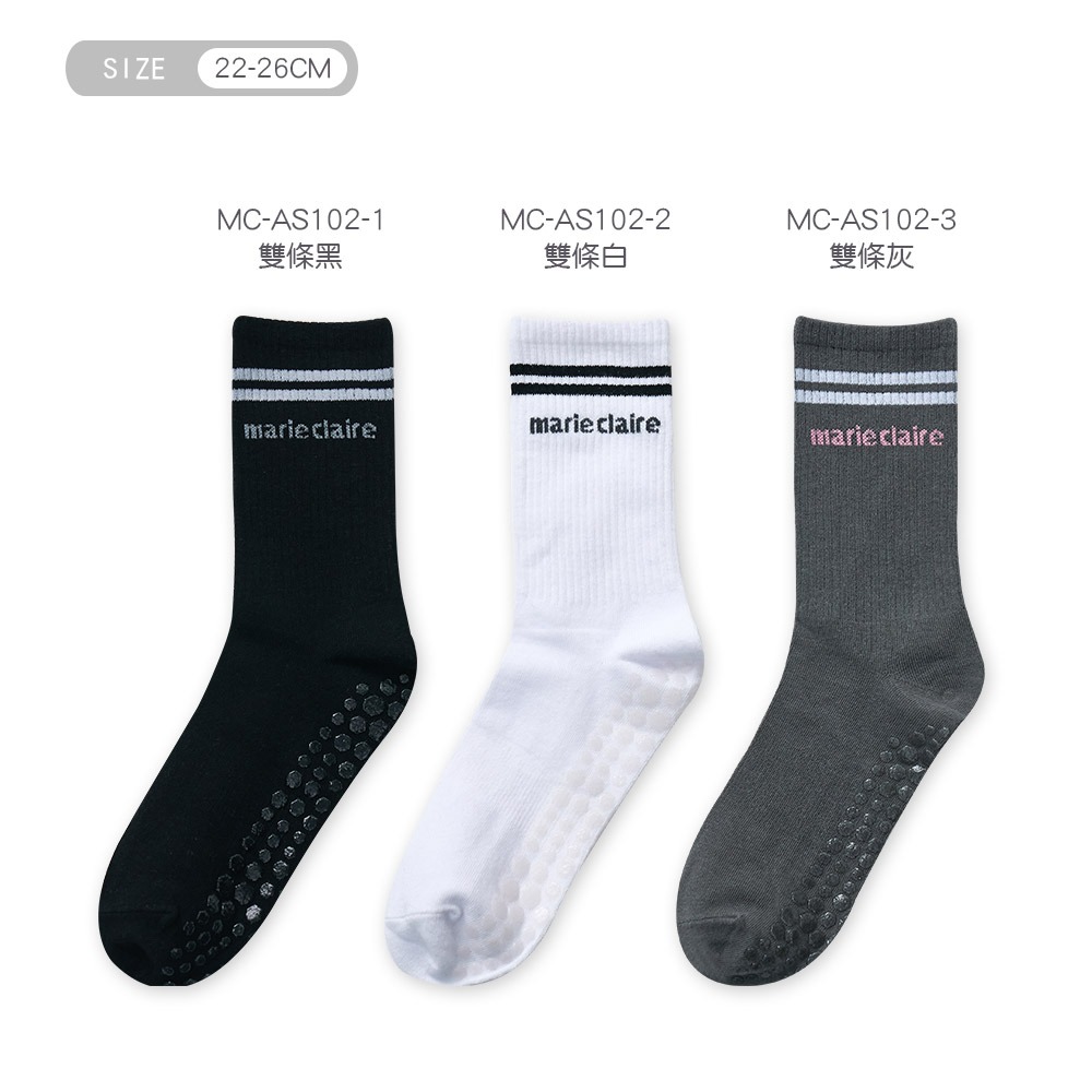 美麗佳人運動中筒襪 抗菌除臭女襪 長襪 小腿襪 除臭襪【ONEDER 旺達棉品】MC-AS102-細節圖9