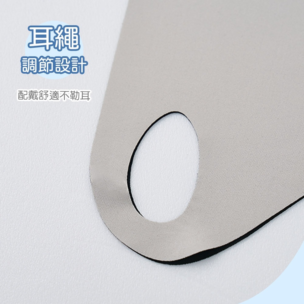 冰透涼無痕口罩 防曬冰絲口罩 透氣面罩 美顏口罩【ONEDER 旺達棉品】OD-BB26-細節圖9