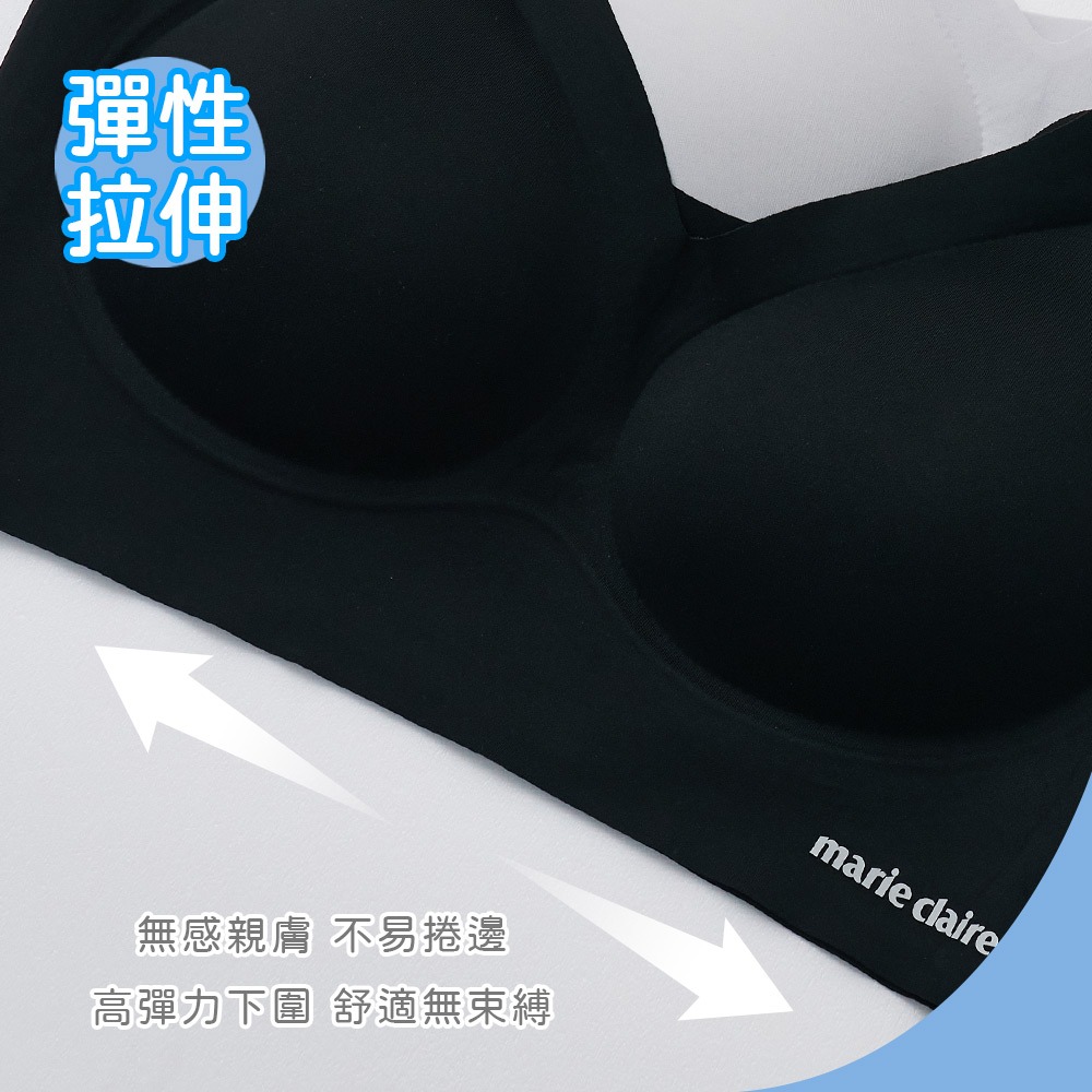 美麗佳人無痕水光胸衣  無痕內衣 無鋼圈內衣 涼感內衣 清透胸衣 美型胸衣【旺達棉品】MC-NNT08-細節圖4