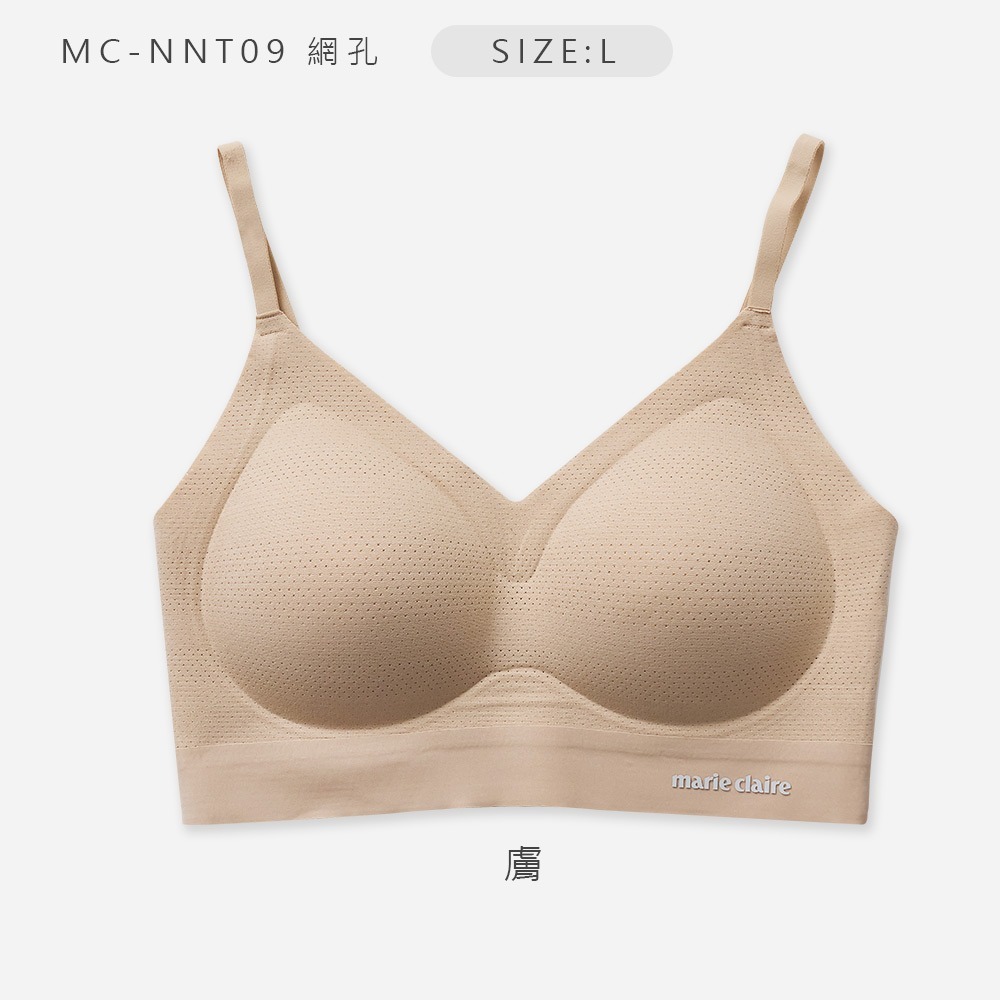 美麗佳人無痕粉底胸衣 無鋼圈內衣 無痕舒適 美型胸衣【旺達棉品】MC-NNT09-規格圖9