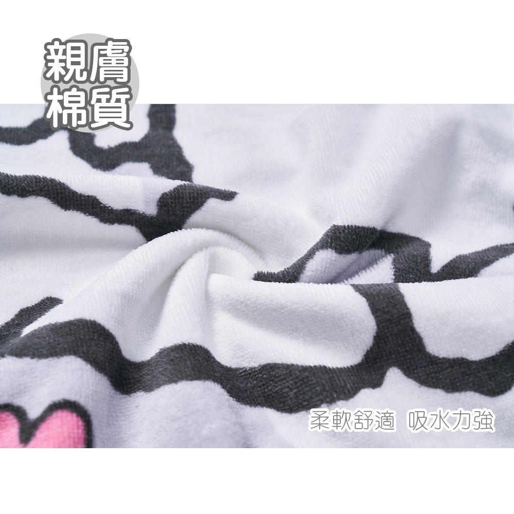 【7-ELEVEN門市團購】史奴比 連帽浴巾 斗篷浴巾 海灘巾 純棉大浴巾【ONEDER 旺達棉品】SN-DD101-細節圖6