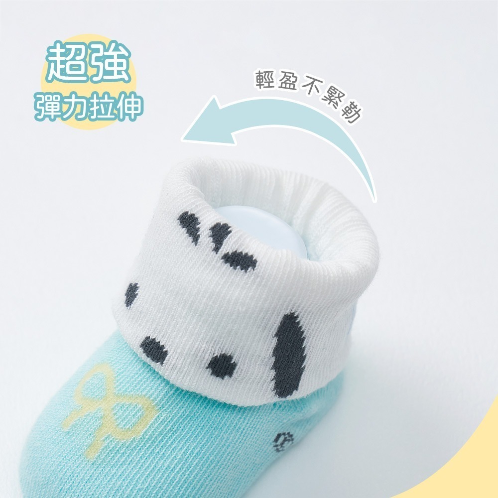 Sanrio 三麗鷗 布丁狗造型寶寶止滑襪 帕洽狗寶寶襪 寶寶童襪【ONEDER 旺達棉品】PC-101-細節圖4