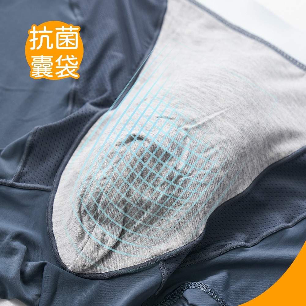 藍寶堅尼透氣輕薄無痕貼身褲 男貼身四角褲 平口褲 居家褲【ONEDER旺達棉品】LG-CM1101-細節圖8