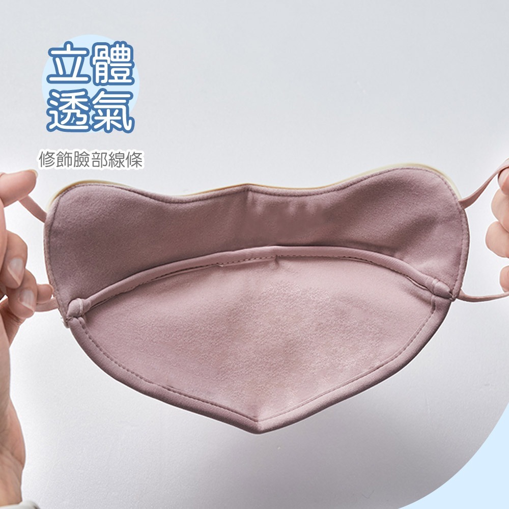 保暖口罩 防風防寒口罩 立體保暖口罩 加厚保暖【旺達棉品】OD-BB30-細節圖8
