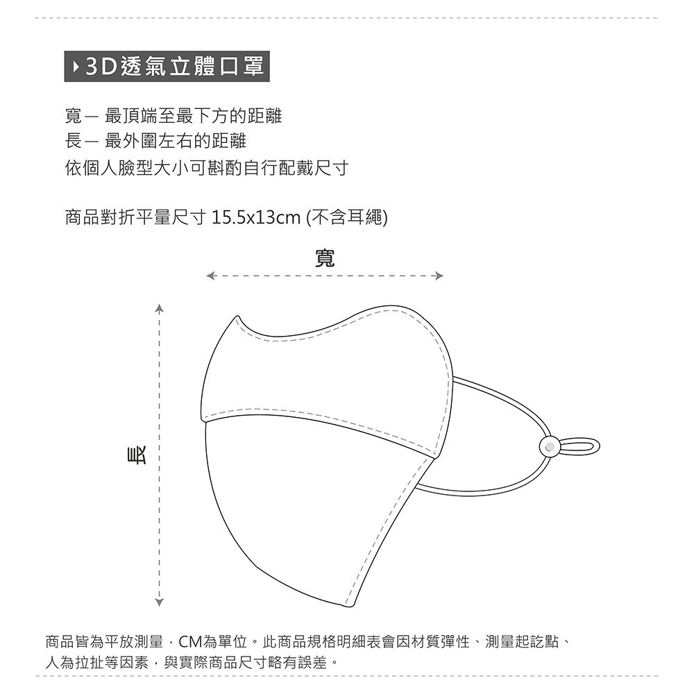 保暖口罩 防風防寒口罩 立體保暖口罩 加厚保暖【旺達棉品】OD-BB30-細節圖11