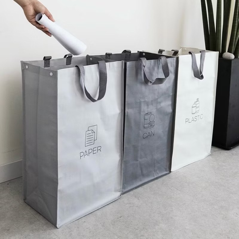 🌟現貨/韓國進口 Market Plan 防水資源回收分類袋 3入-細節圖2