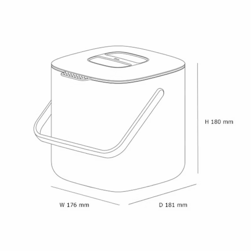 韓國進口/litem 廚餘收集桶/廚餘桶2.6L-細節圖4