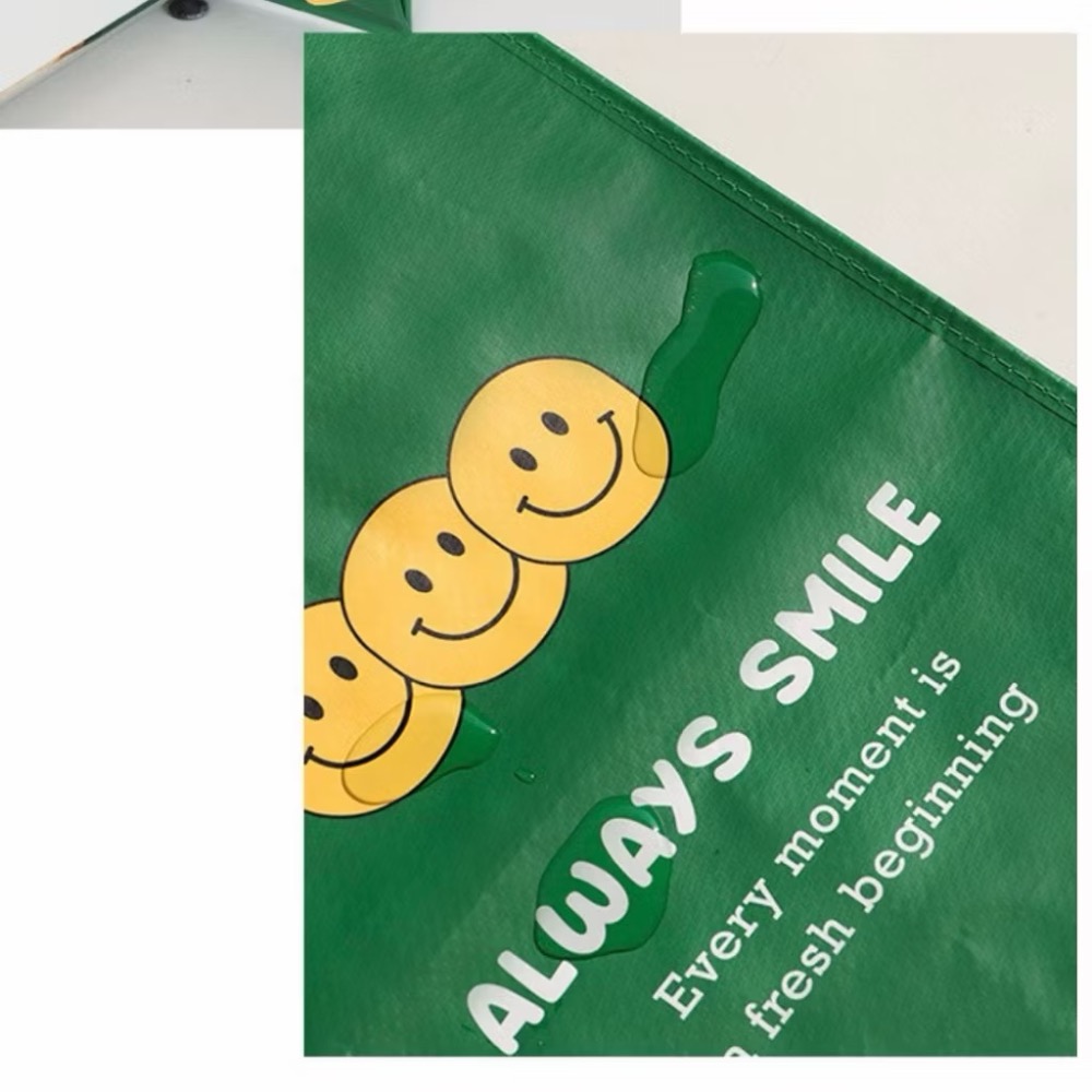 🌟韓國進口/Nature Living 繽紛黃笑臉 分類回收箱/資源回收袋-細節圖4