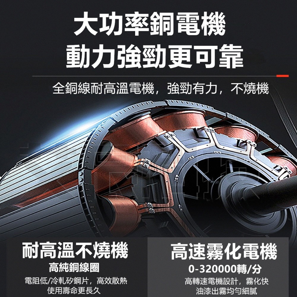 台灣現貨 18V 牧田款 噴漆槍 電動油漆噴槍 油漆槍 油漆粉刷 乳膠漆噴槍 噴漆機 噴漆器 電鑽 五金 非 米沃奇-細節圖10