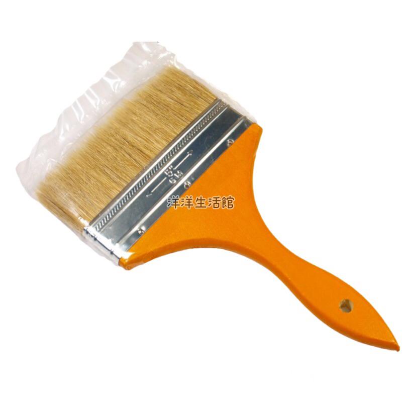 毛刷 4寸 5寸 油漆刷 粉刷-細節圖2