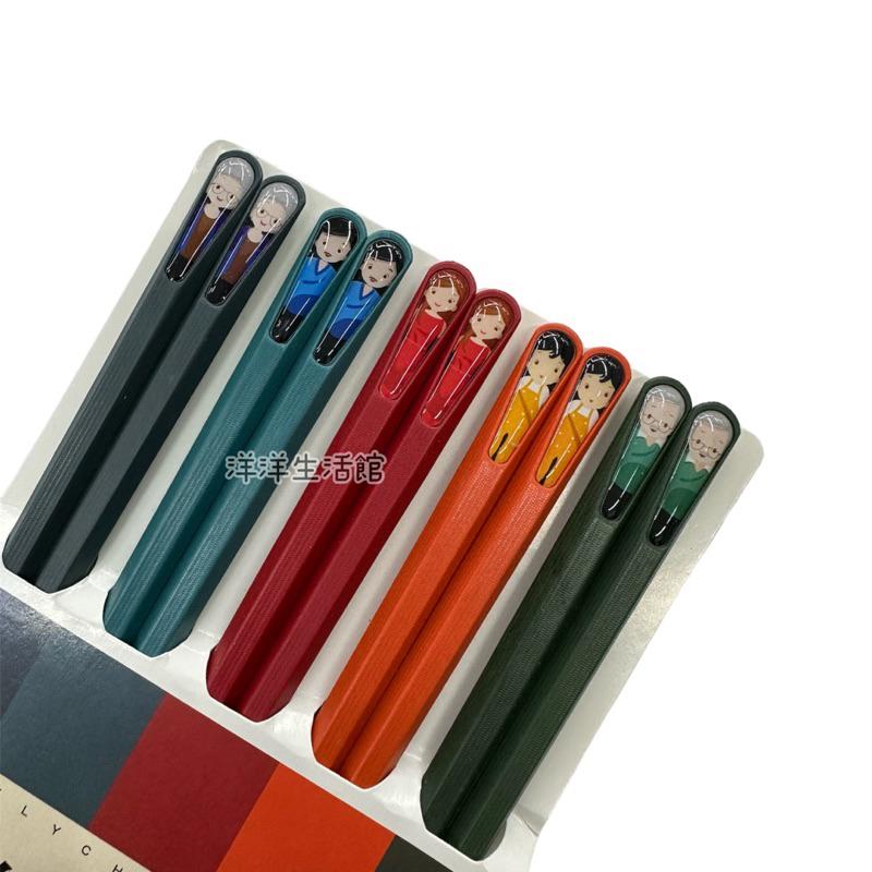 合金筷 🥢 5雙 筷子-細節圖2