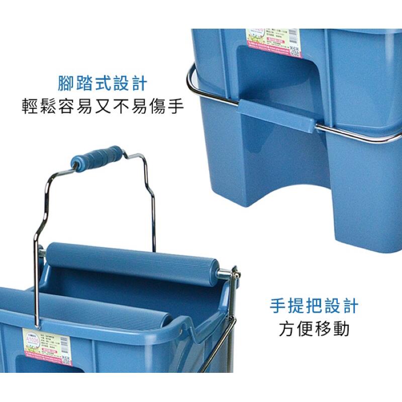 拖把擰乾器 腳踏式 拖把絞乾器 台灣製 擰拖把器 拖把脫水 拖把桶 拖把擰乾 拖把清潔 拖把瀝水-細節圖5