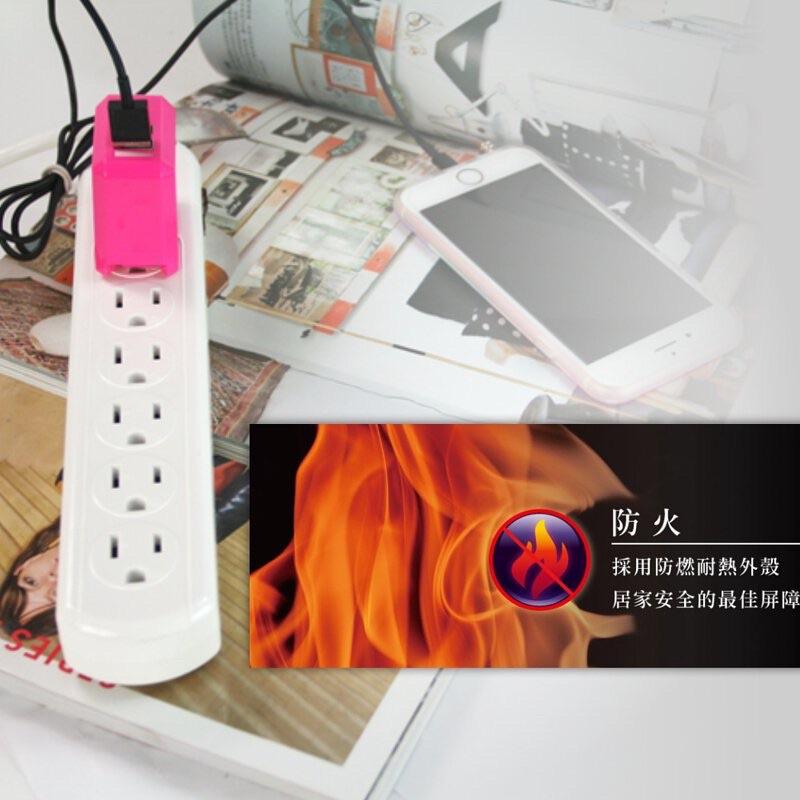 KINYO 1開6插 安全延長線 1.8M 180公分 6尺 2.7M 270公分 9尺 延長線 三孔延長線-細節圖5