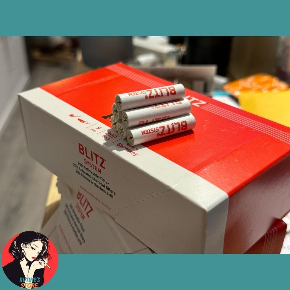 【德國直送】BLITZ 濾芯 9MM 閃電牌 BLITZ 閃電濾芯 200隻/盒-細節圖2