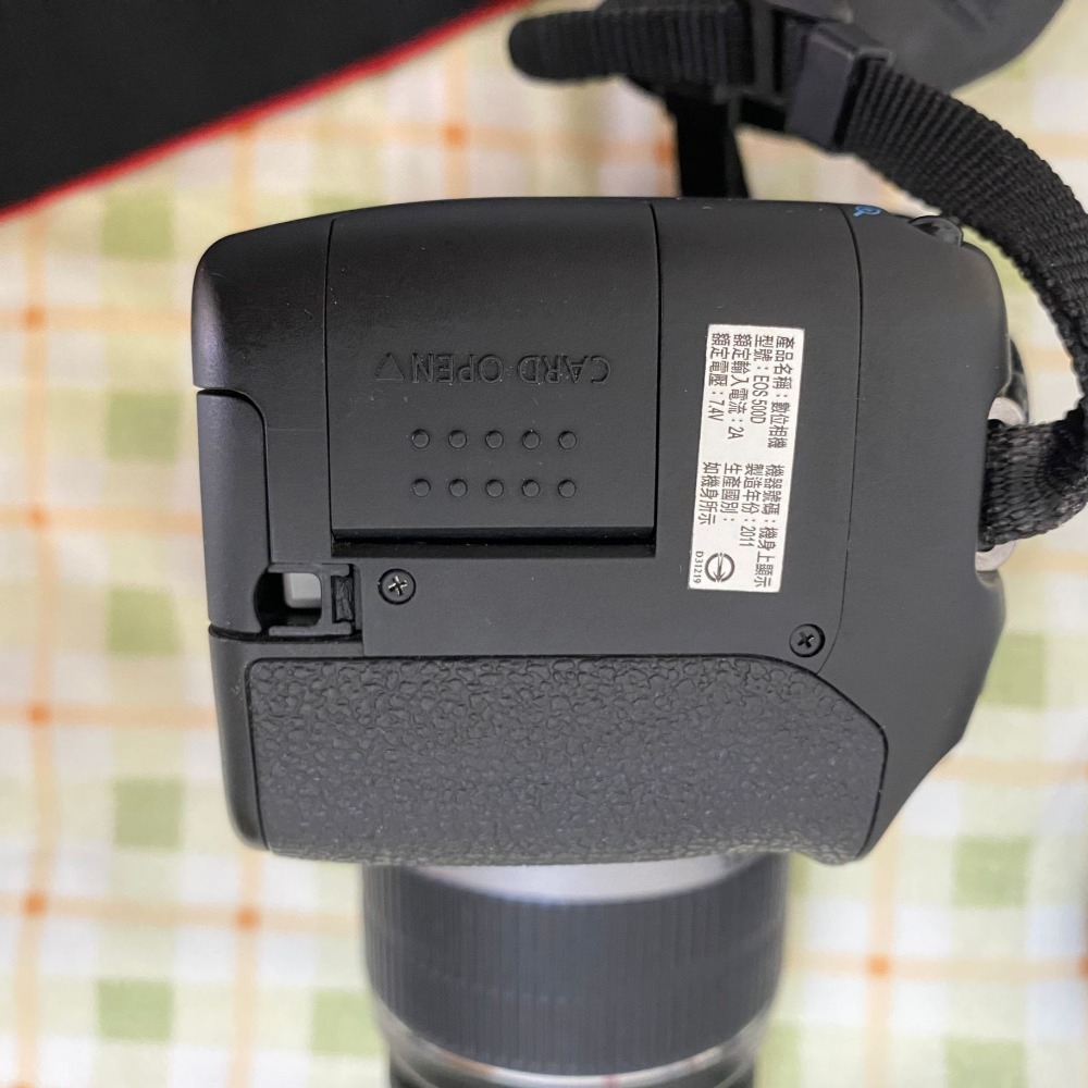 二手 Canon 500D 數位單眼相機 機身+鏡頭-細節圖3