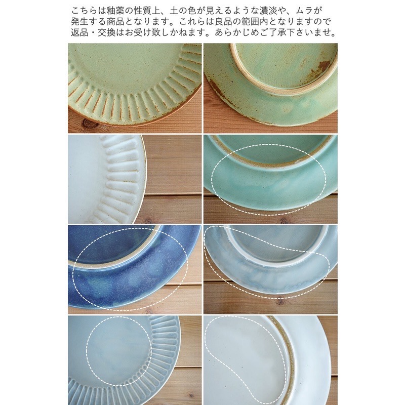 【田無商店】日本製美濃燒 手刻十草圓盤 18.5cm 餐盤 圓盤 花瓣盤  日本食器 菊花盤 花朵盤-細節圖4