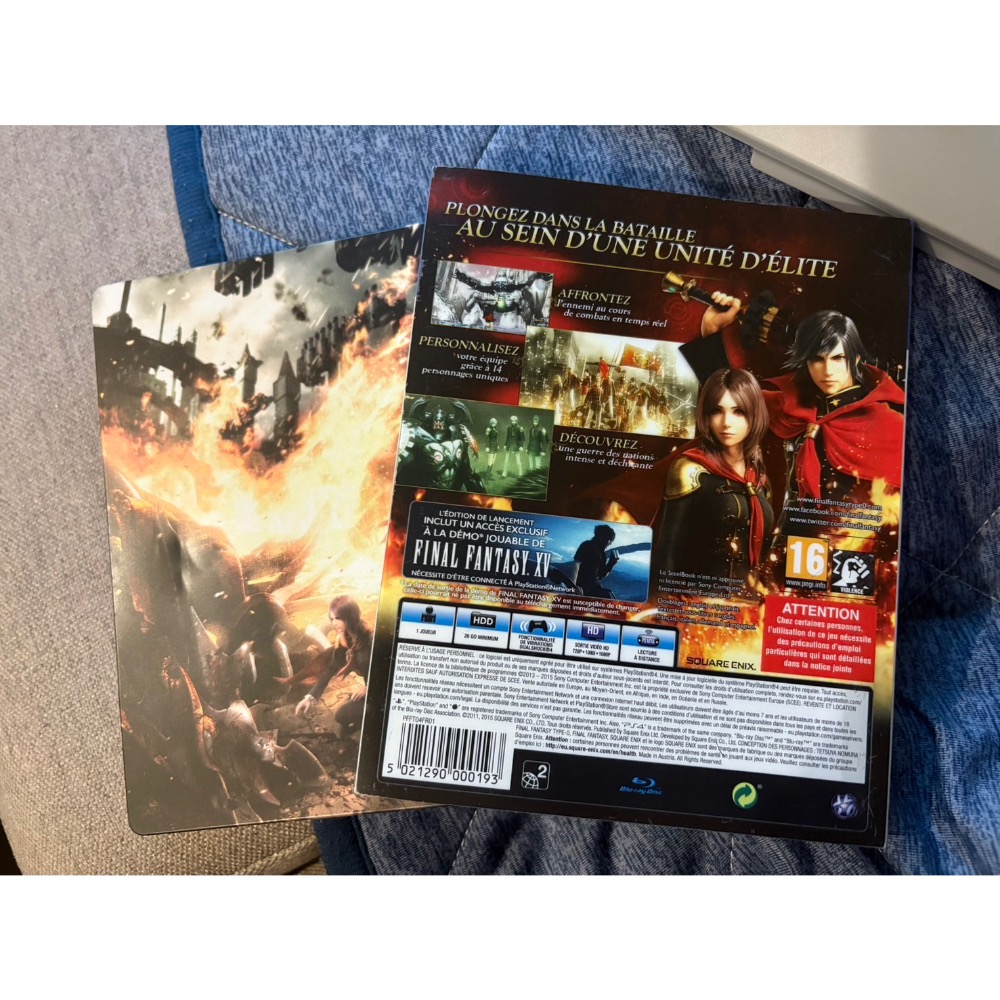 「鐵盒版/English ver./歐版」PS4/PS5也可玩-Final Fantasy zero/FF0/最終幻想零-細節圖5
