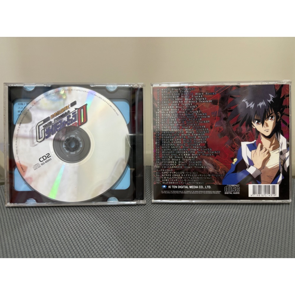 閃電霹靂車 音樂 CD 台版 絕版 超稀少-細節圖2