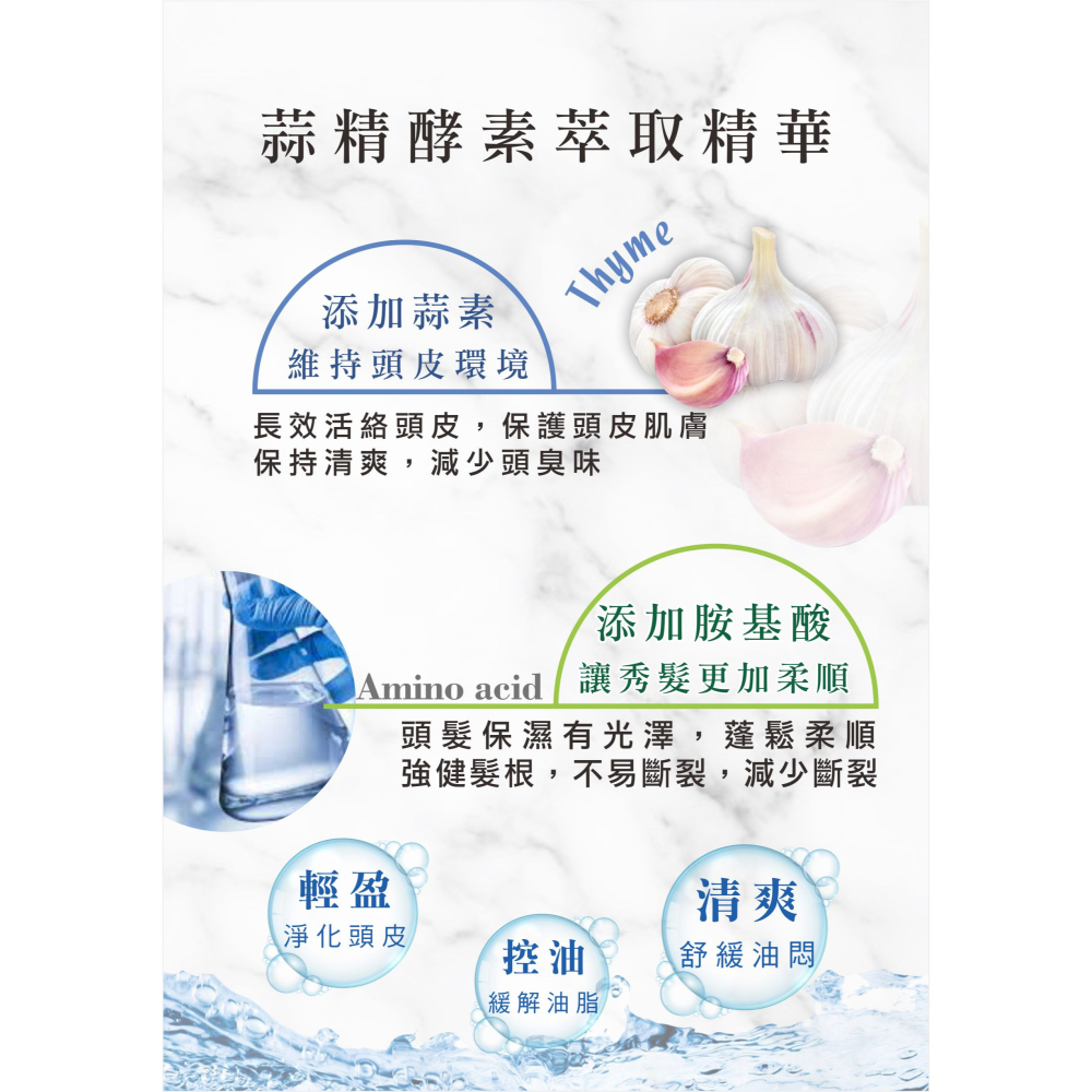 ART CUT麝香草酵素洗髮精  /  ART CUT麝香草酵素洗髮精1000ML #台灣製造-細節圖7