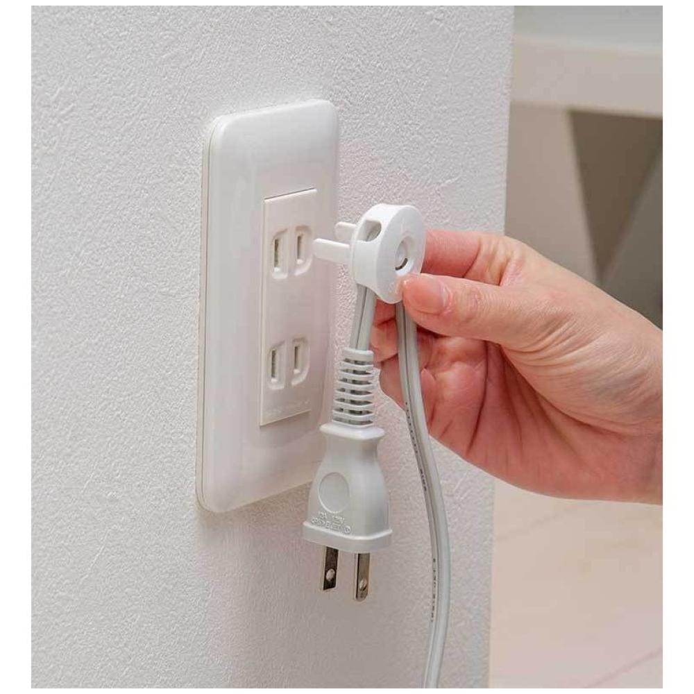 分享:  0 INOMATA 2入塑膠插座安全扣 日本製-細節圖3