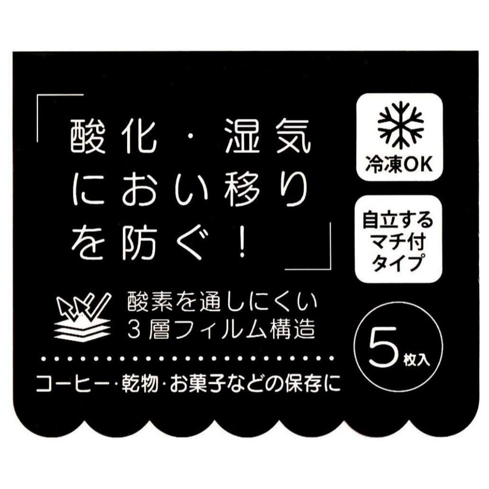 哆啦A夢 Doraemon 夾鏈袋(CAF1/5枚入)-細節圖2