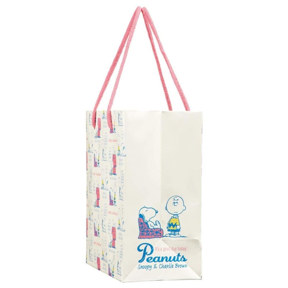 史努比 Snoopy 手提紙袋(PABG1/S/25X11X21CM)-細節圖2