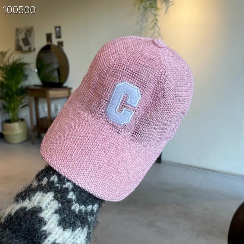 🌸韓國代購🇰🇷🌸C字母棒球帽🔥帽編織紋路（網紅款）-細節圖4