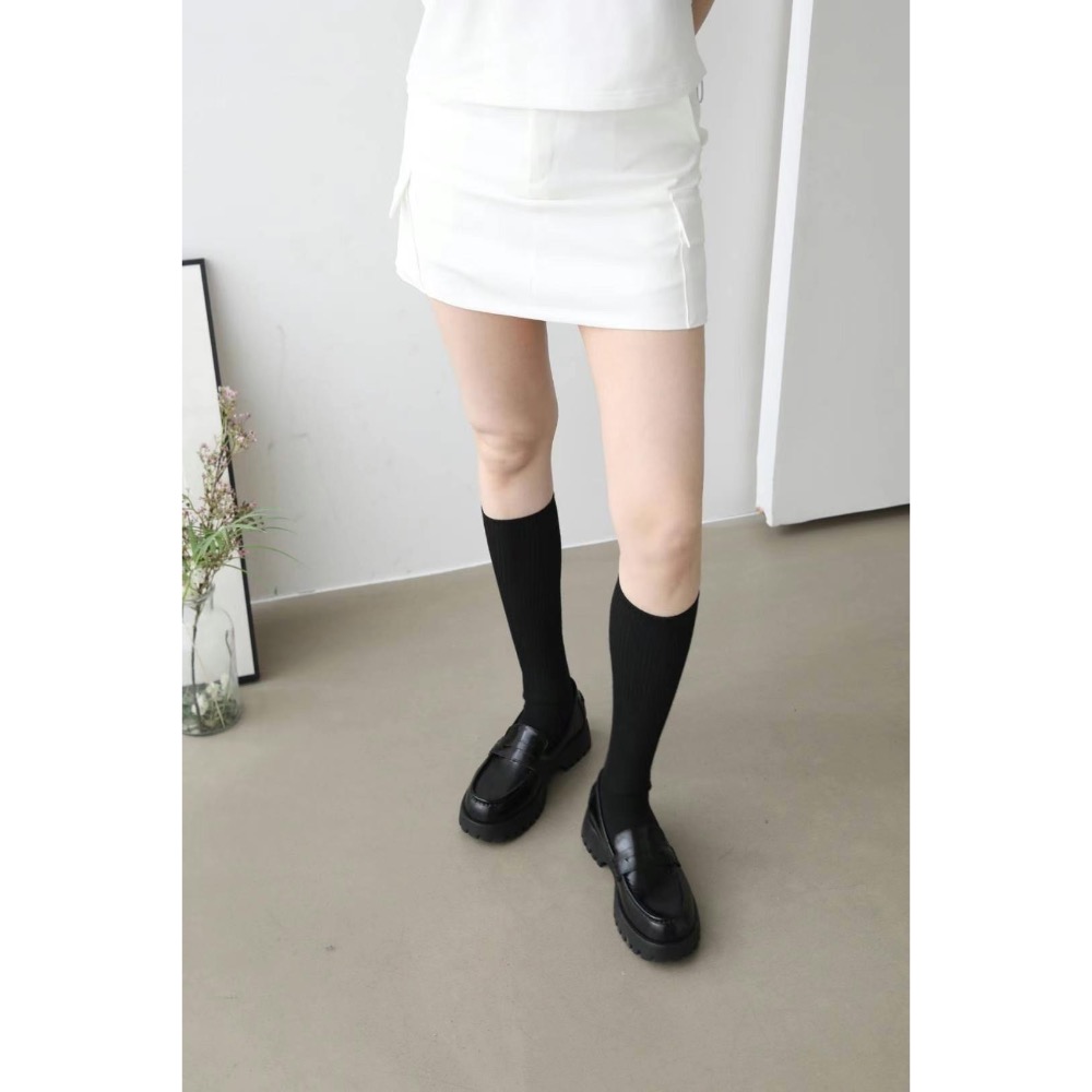 **韓國代購🇰🇷 東大門真皮樂福厚底豆豆鞋 ❤️ (賣場人氣商品)**-細節圖5