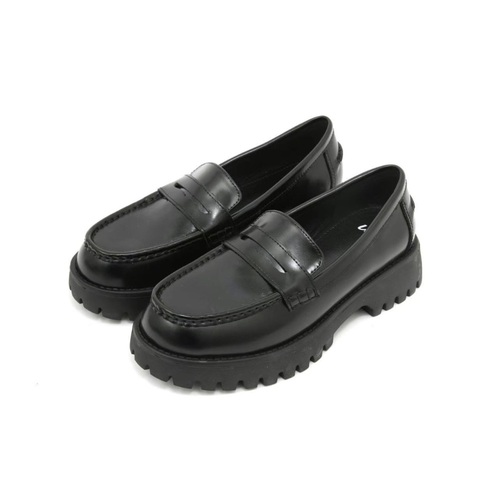 **韓國代購🇰🇷 東大門真皮樂福厚底豆豆鞋 ❤️ (賣場人氣商品)**-細節圖6