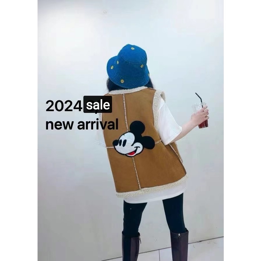 ￼韓國連線🇰🇷正韓可愛米奇家背心-規格圖6