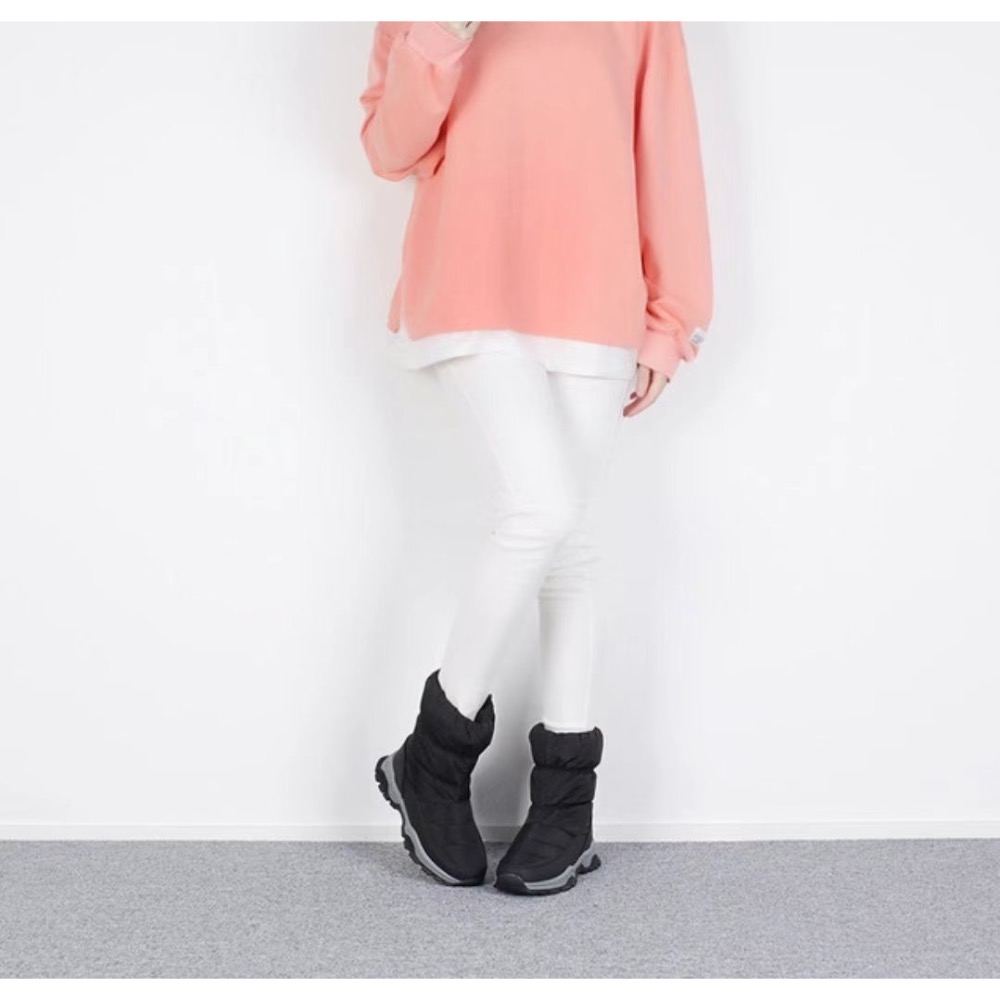 ￼韓國代購🇰🇷東大門連線內刷毛雪地鞋黑-細節圖5