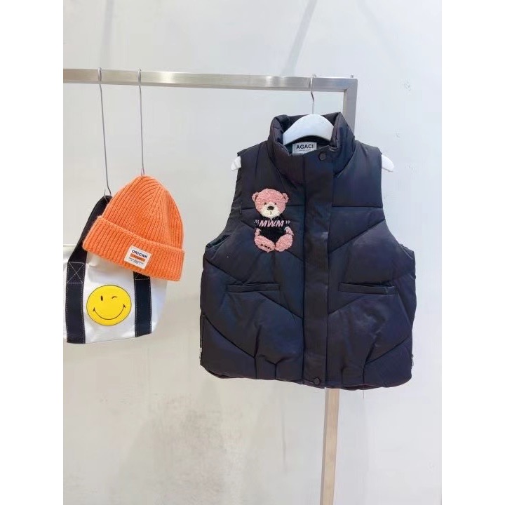 ￼正韓代購🇰🇷微笑家小熊鋪面羽絨背心❤️超可愛-細節圖9