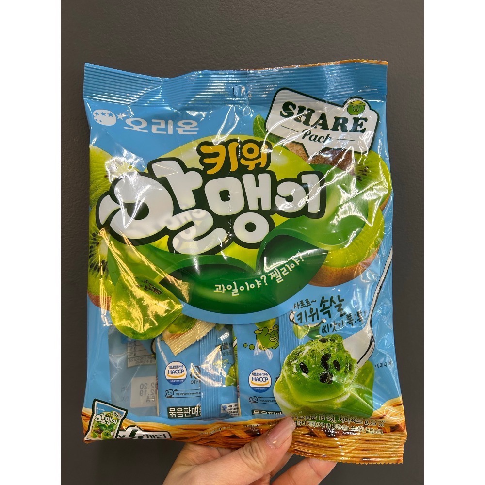 韓國代購🇰🇷🔥軟糖界天花板、樂天超市人氣零食🔥 orion爆漿剝皮軟糖-有3種口味 (每袋有6小包)-細節圖3