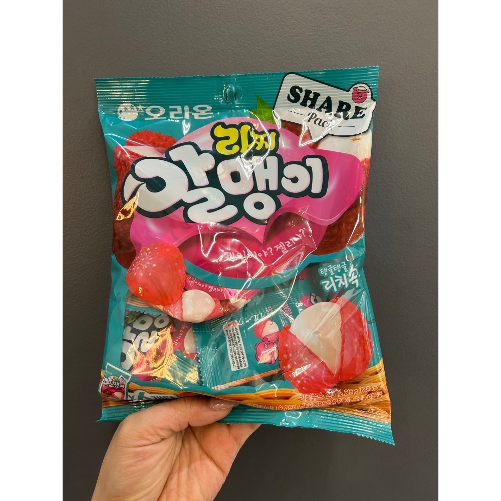 韓國代購🇰🇷🔥軟糖界天花板、樂天超市人氣零食🔥 orion爆漿剝皮軟糖-有3種口味 (每袋有6小包)-細節圖4