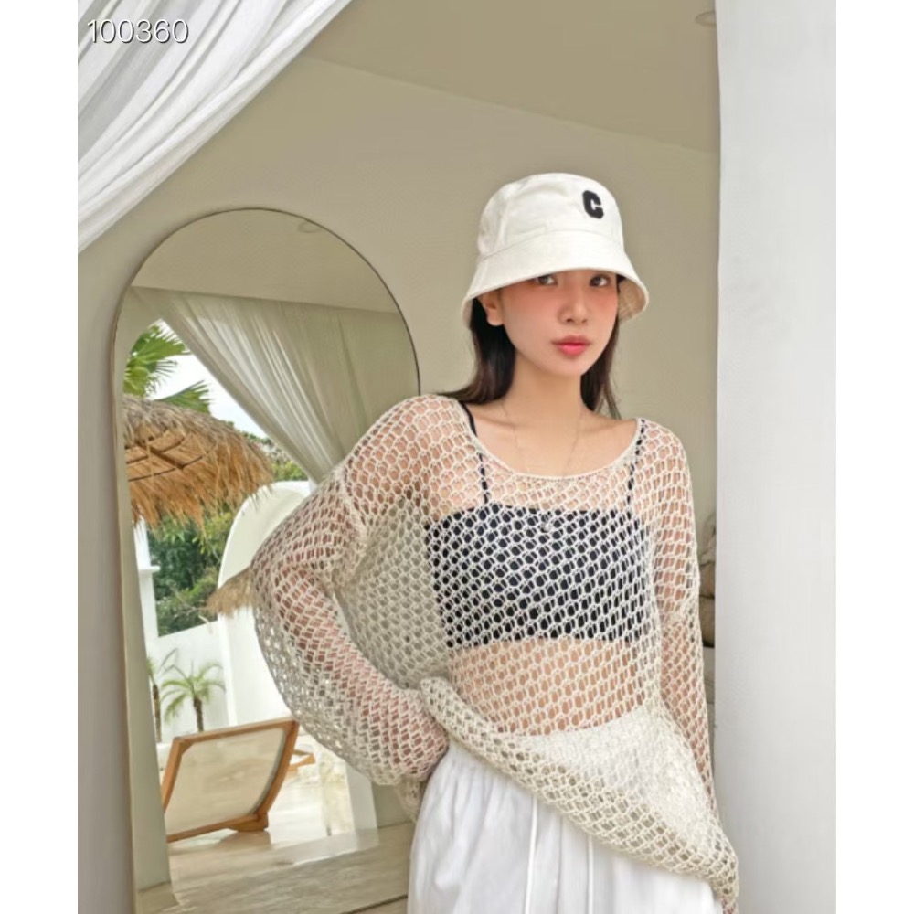 韓國🇰🇷代購🍃🍃漁夫帽 壓線帽檐 帽型好看 不挑人 C字母圖標 時尚百搭😍😍😍-規格圖9