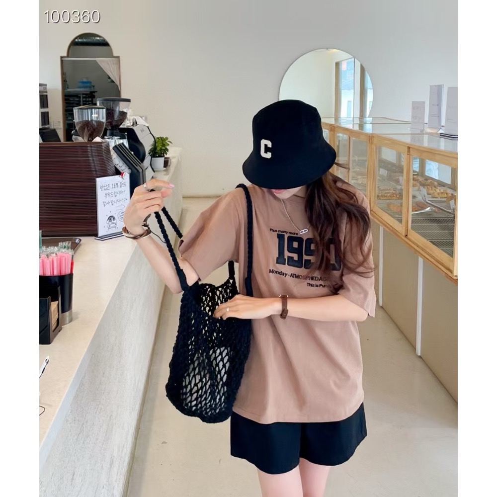 韓國🇰🇷代購🍃🍃漁夫帽 壓線帽檐 帽型好看 不挑人 C字母圖標 時尚百搭😍😍😍-規格圖9