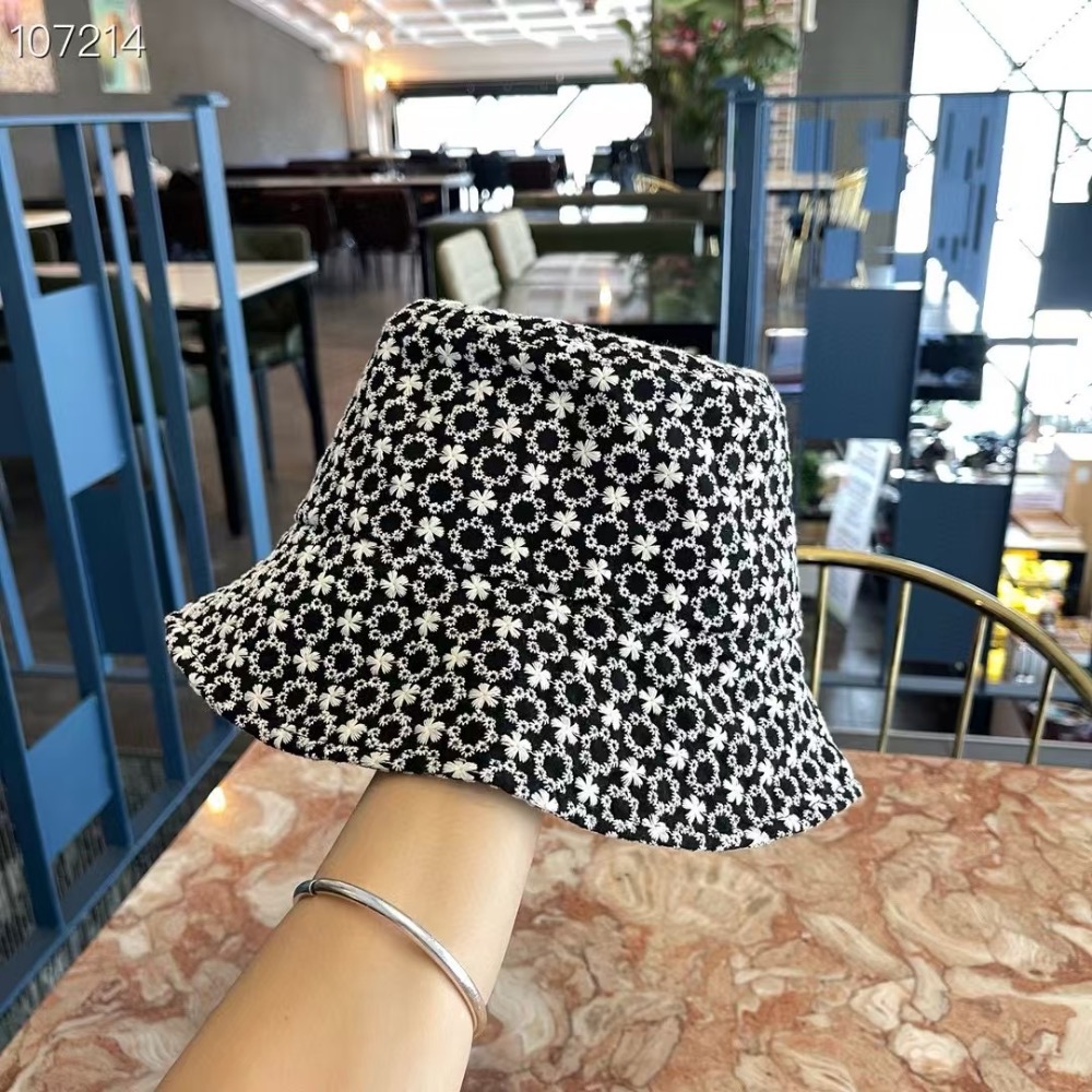 🌸韓國代購🌸漁夫帽 帽型好 刺繡小花朵圖案 韓系時尚 上頭好看🔥🔥🔥🔥-細節圖6