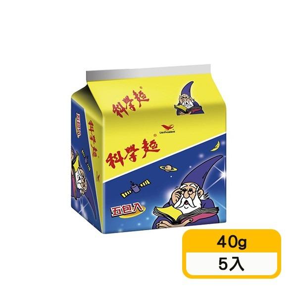 【統一】科學麵(40g*5入)