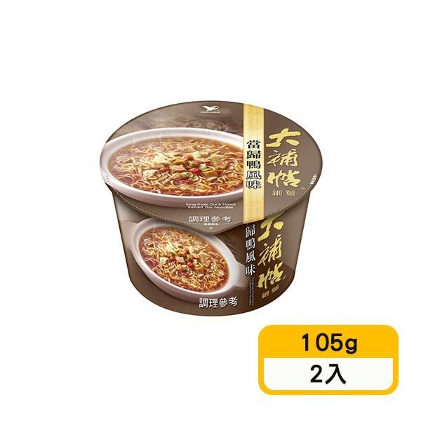 【大補帖】當歸鴨細麵(105g*2入)