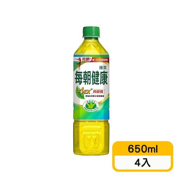 【每朝】健康綠茶(650ml*4入)