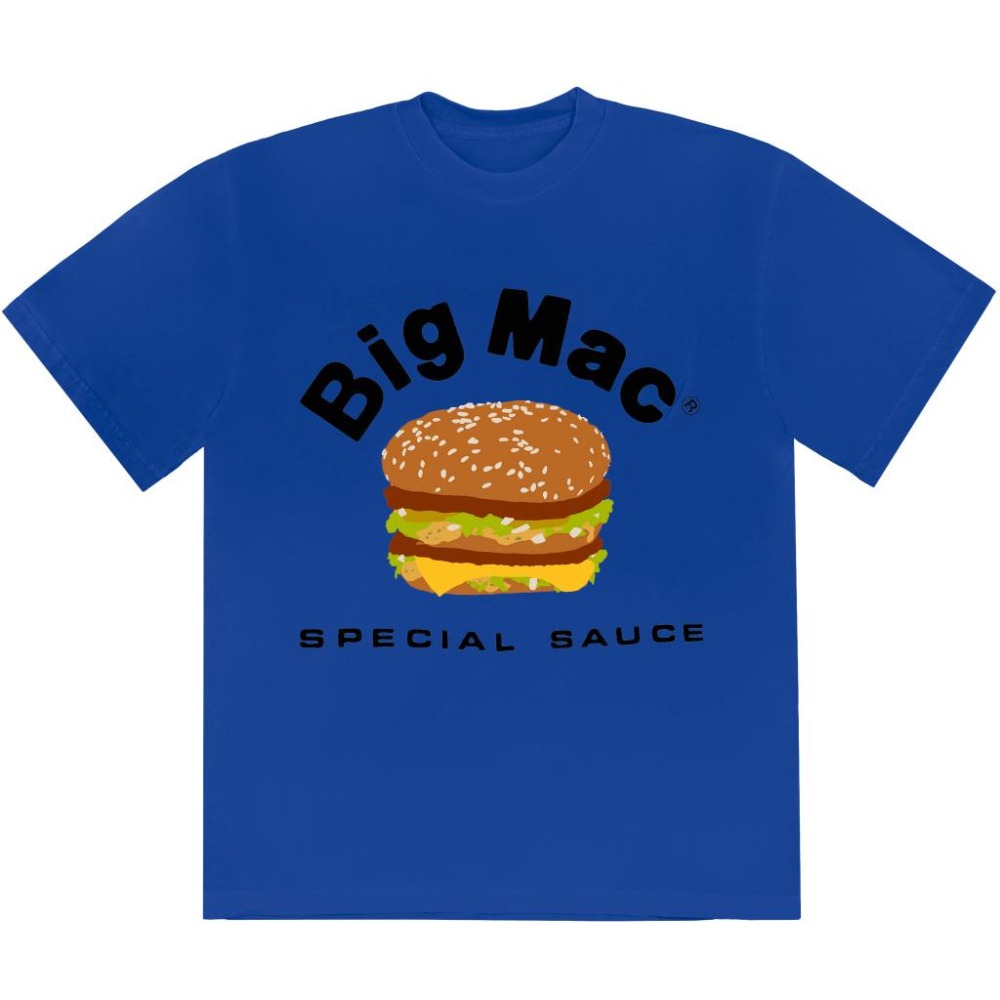 【胖胖俠】CPFM x Mc 麥當當聯名 eam big mac tee 漢堡印花短袖-細節圖2